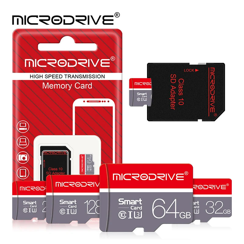 Szybka karta pamięci Mini SD 256 GB, klasa 10, Micro TF, pendrive USB, 4 GB, 8 GB, 16 GB, 32 GB, 64 GB, 128 GB do smartfonów.